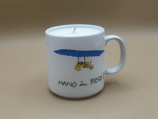 Hang in There Mug Candle – Blood Orange | Bright Citrus Soy Candle | Encouragement Gift