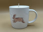 Bunny “Hip Hop” Mug Candle – Blood Orange Scent