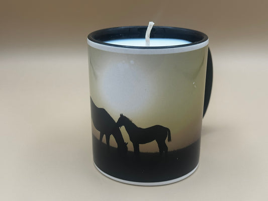 Kentucky Horse Silhouette Mug Candle – Folklore